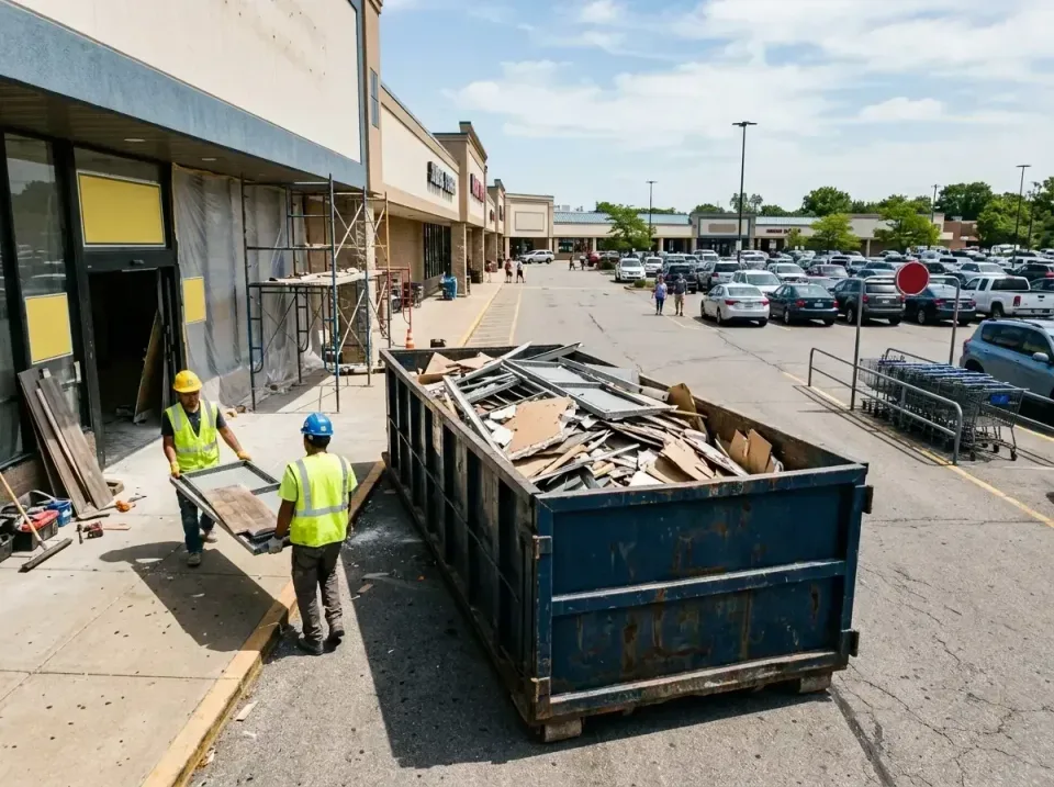retail-store-renovation-debris-003 — frequently asked questions, Roll-off Dumpster Rentals in Caseyville, IL